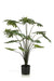 Philodendron Kunstig Plante - H105Cm, Ø16Cm