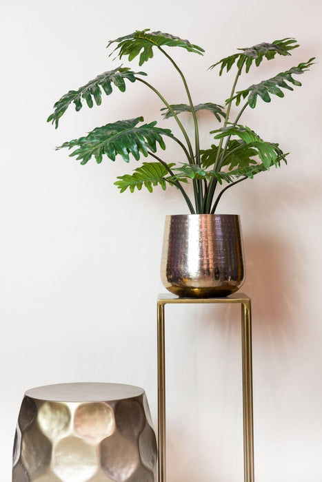Philodendron Kunstig Plante - H77Cm, Ø12Cm