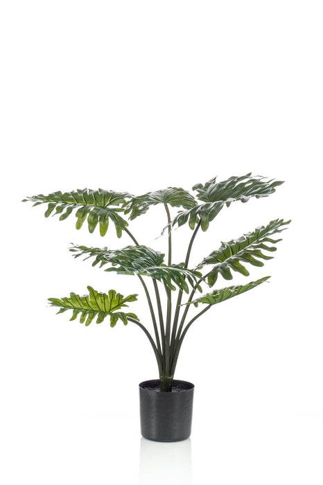 Philodendron Kunstig Plante - H77Cm, Ø12Cm
