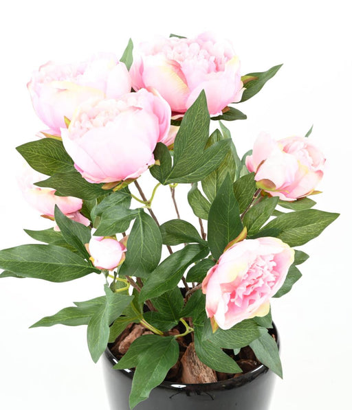 Kunstig Pæon 60 Cm Pink Indvendig Dekoration