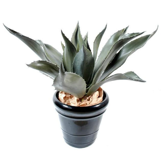 Indendørs Kunstig Agaveplante 75 Cm Grøn