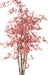 Kunstig Aralia Plante Uv Udendørs 180 Cm Rød