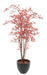 Kunstig Aralia Plante Uv Udendørs 180 Cm Rød