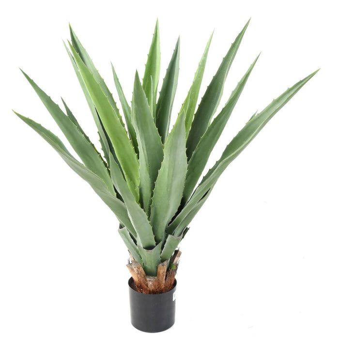 Kunstig Plante Grøn Agave 110 Cm Til Indendørs Udendørs