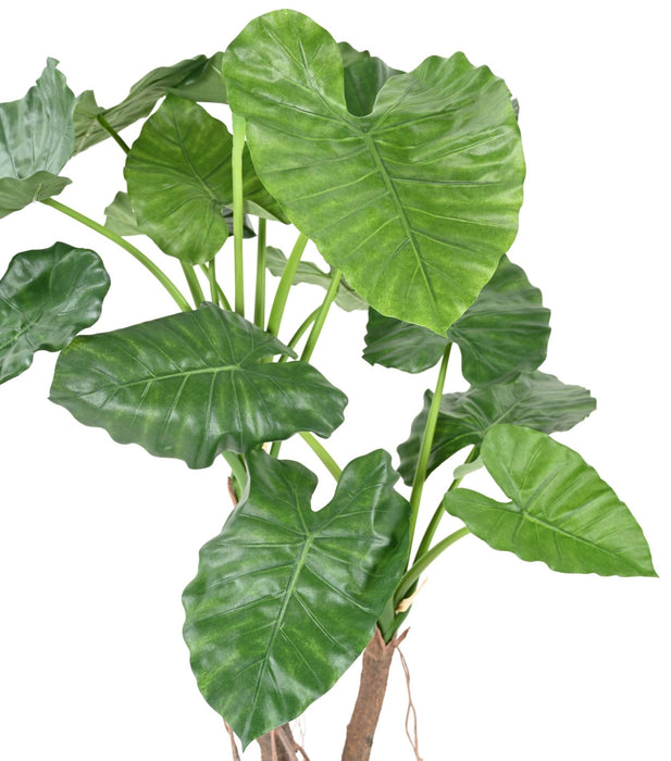 Kunstig Plante Alocasia Calidora 130 Cm Dekoration