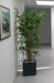 Kunstig Plante Med Bakke Og Hvid Marmorfinish