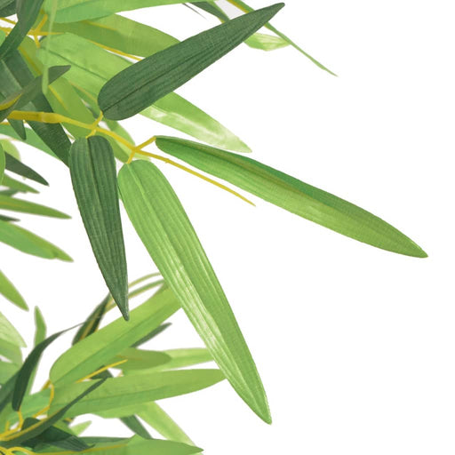 Kunstig Plante Med Bambuspotte 120 Cm Grøn