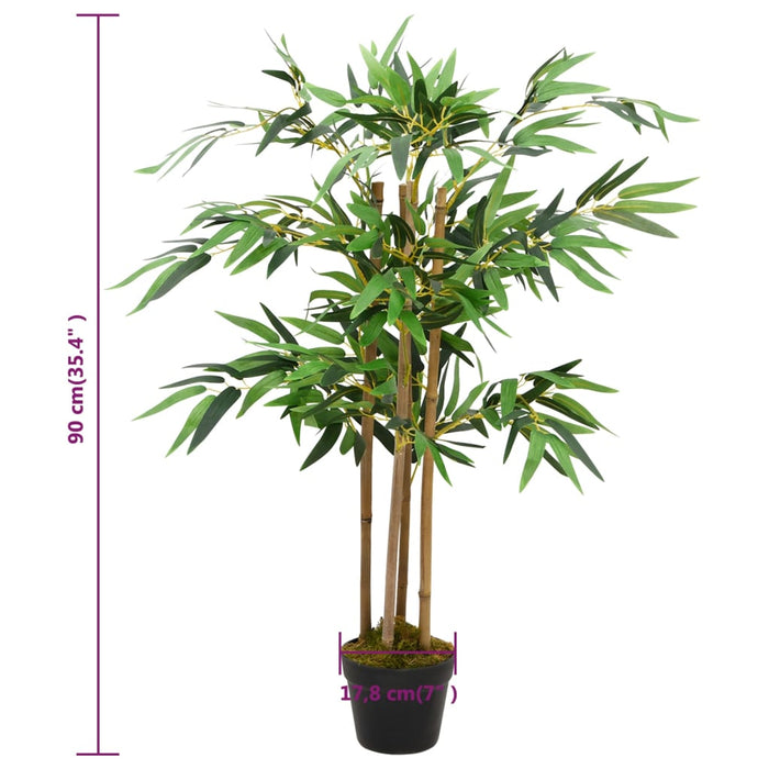 Kunstig Plante Med Bambus Pot Twiggy 90 Cm