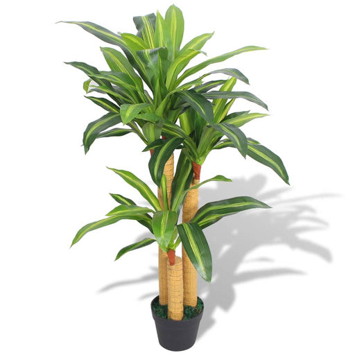 Kunstig Plante Med Potte Dracaena 100 Cm Grøn