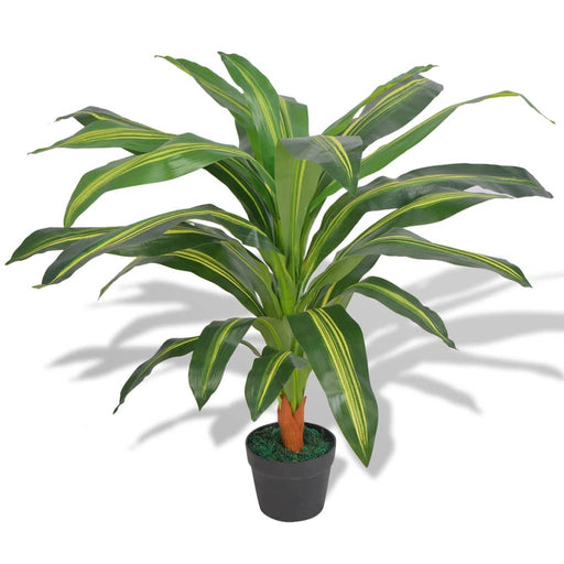 Kunstig Plante Med Potte Dracaena 90 Cm Grøn
