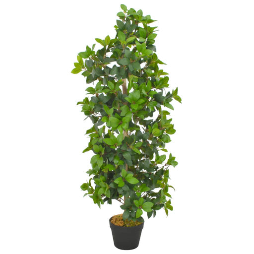 Kunstig Plante Med Grøn Laurbærpotte 120 Cm