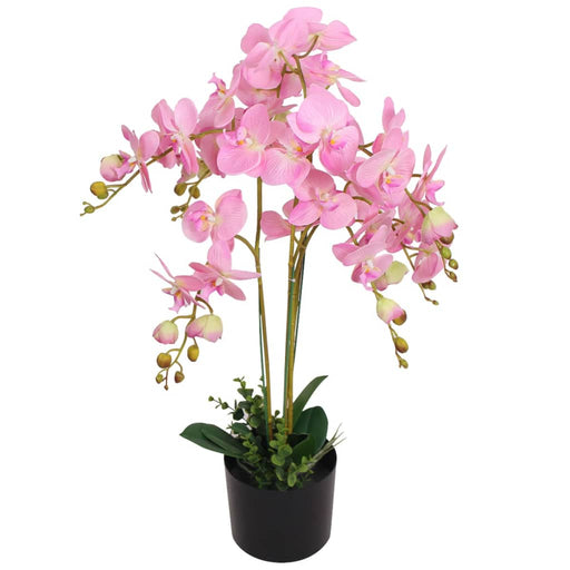 Kunstig Plante Med Orkidépotte 75 Cm Pink