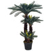 Kunstig Plante Med Grøn Cycas Palmepotte 125 Cm