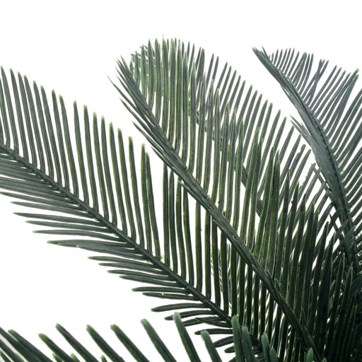 Kunstig Plante Med Grøn Cycas Palmepotte 125 Cm