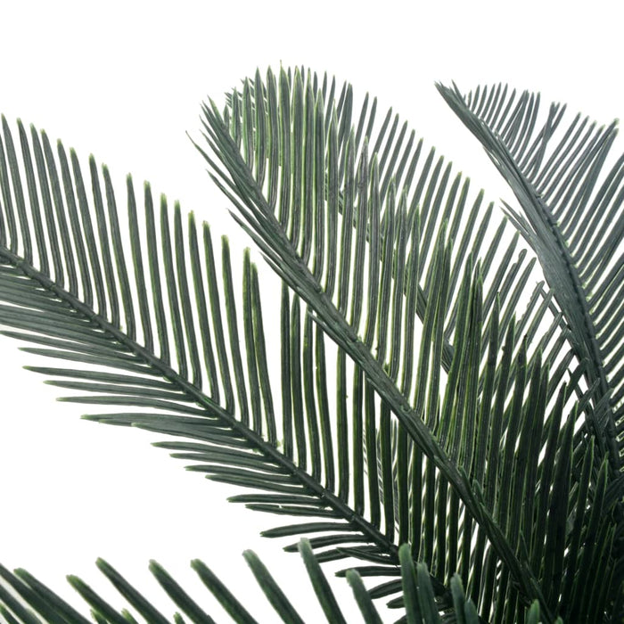Kunstig Plante Med Grøn Cycas Palmepotte 125 Cm