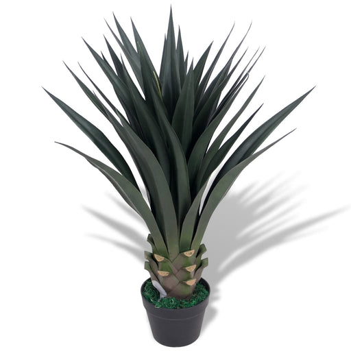 Kunstig Plante Med Pot Yucca 85 Cm Grøn