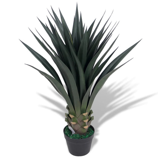 Kunstig Plante Med Pot Yucca 85 Cm Grøn