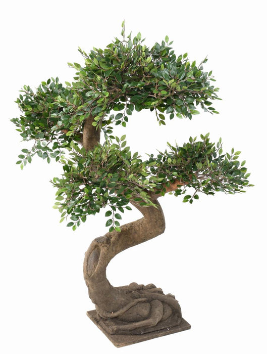 Kunstig Plante Bonsai Elm 90 Cm Indvendig Dekoration
