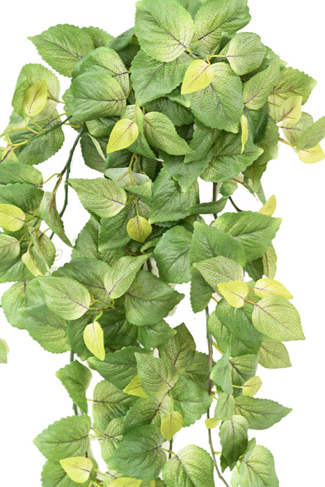 Kunstig Coleus Plante På Stave 96 Cm Grøn