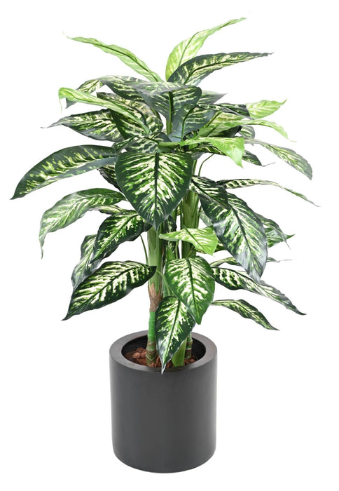 Kunstig Dieffenbachia Plante 100 Cm Til Indendørs