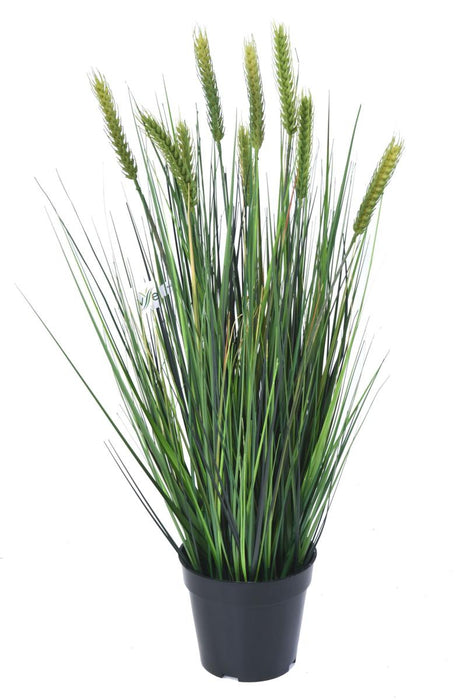 Kunstig Plante I Potte Hvede 75 Cm Grøn