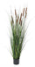 Kunstig Cattail Græs Plante 150 Cm I Pot