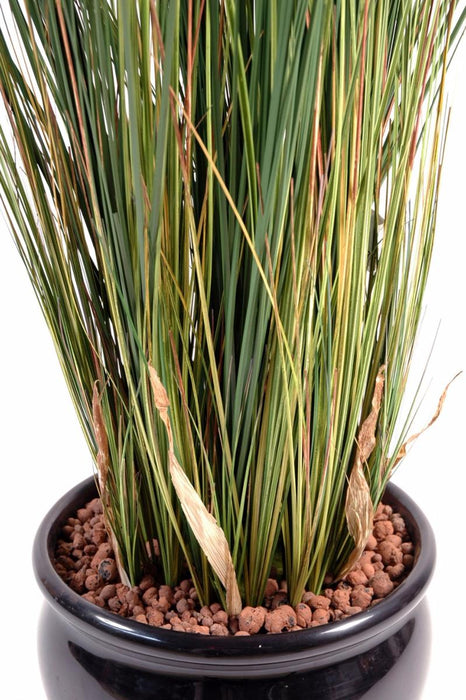 Kunstig Plante Højt Løg Græs 125Cm Grøn Gul