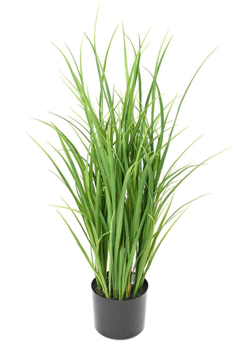 Kunstig Citrongræsplante 90 Cm I Potte