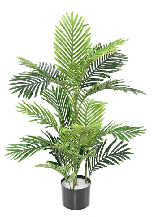 Kunstig Plante Areca Palme 85Cm Grøn