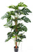 Kunstig Filodendron Plante Med Kokosnøddepæl 160 Cm