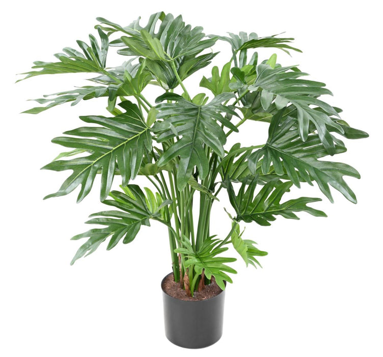 Kunstig Plante Grøn Philodendron H.63Cm