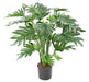 Kunstig Plante Grøn Philodendron H.63Cm