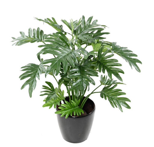 Kunstig Plante Grøn Philodendron H.63Cm