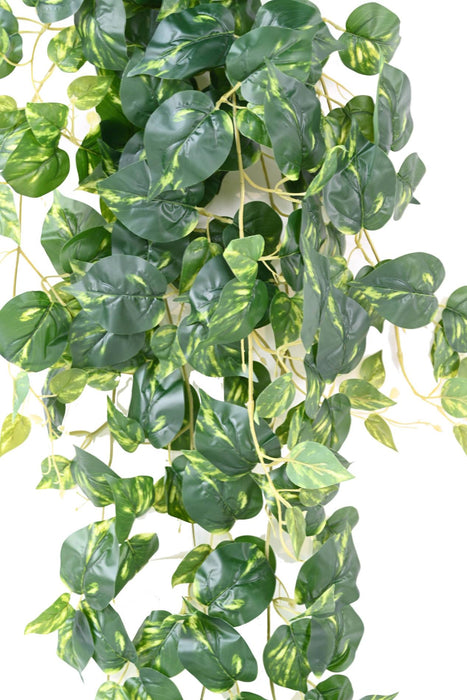 Kunstig Pothos Broget Plante 120 Cm På Pæl