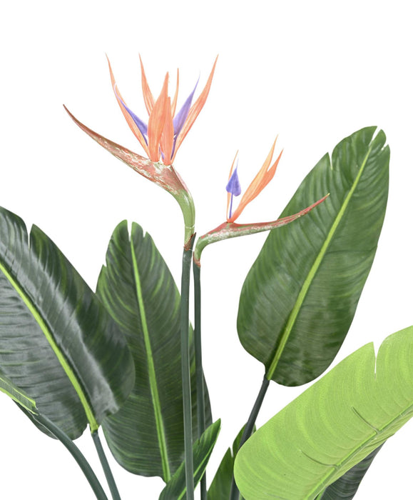 Kunstig Strelitzia Plante 120 Cm Indvendig Dekoration