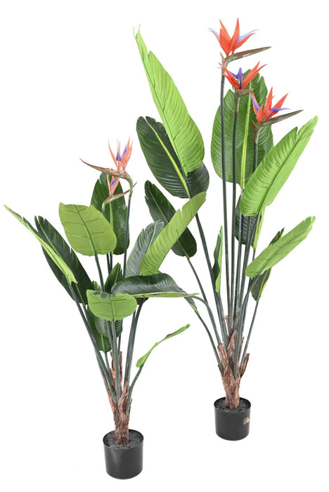 Kunstig Strelitzia Plante 120 Cm Indvendig Dekoration