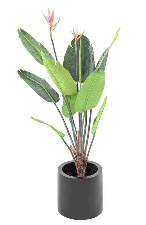 Kunstig Strelitzia Plante 120 Cm Indvendig Dekoration