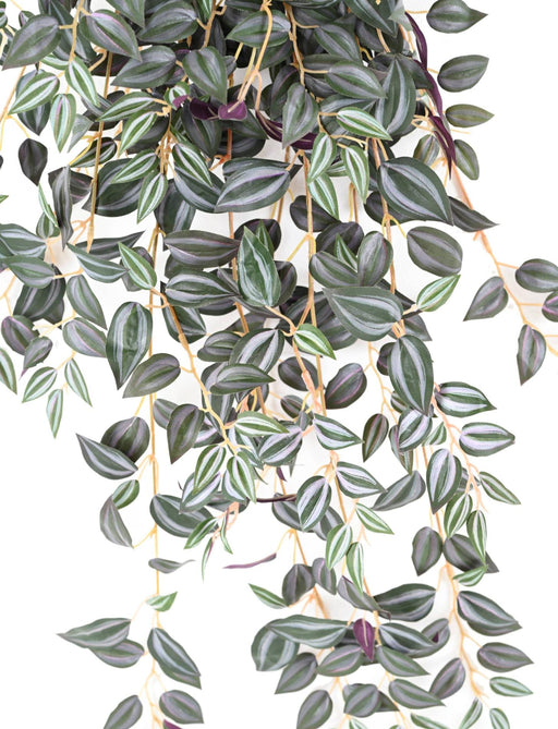 Kunstig Plante Tradescantia H.70 Cm Grøn Lilla