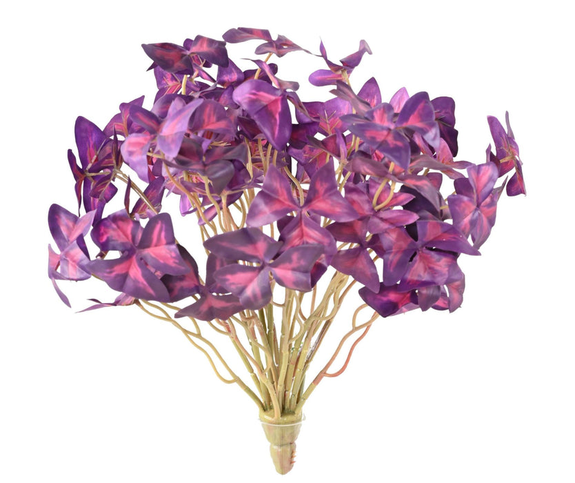Kunstig Plantekløver Oxalis 30 Cm Lilla Dekoration
