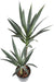 Kunstig Yucca Plante 2 Stængler 110 Cm Indvendig Dekoration