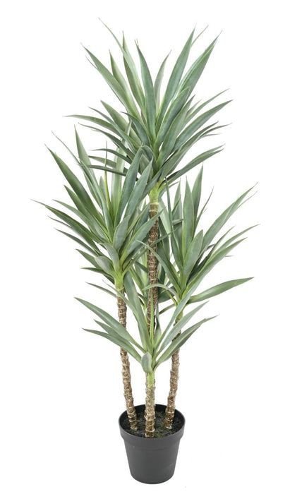 Kunstig Yucca Plante 5 Stængler H.150Cm Indvendig Dekoration