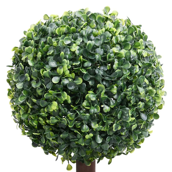 Kunstig Buksbom Plante Med Grøn Kugleformet Potte 118 Cm