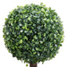 Kunstig Buksbom Plante Med Grøn Kugleformet Potte 118 Cm