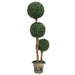 Kunstig Buksbom Plante Med Grøn Kugleform Potte 119 Cm