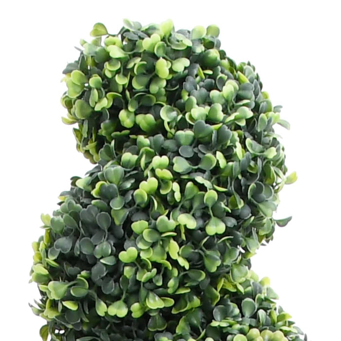Kunstig Spiral Buksbom Plante Med Grøn Potte 117 Cm