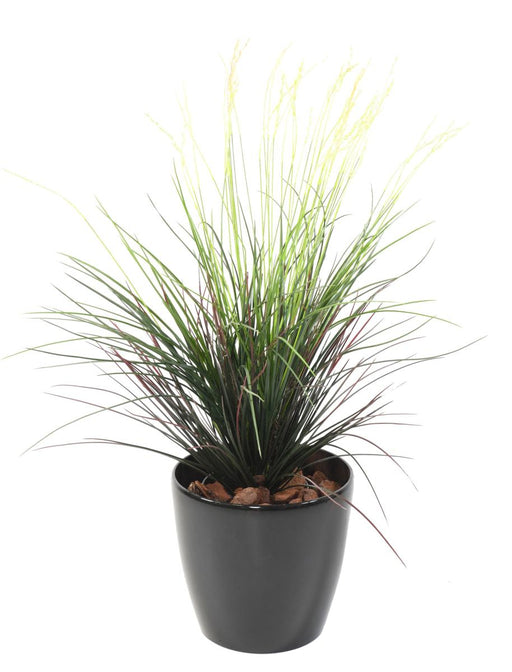 Kunstig Uv Græs Plante I Potte 80Cm