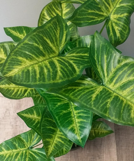 Kunstig Syngonium Plante I Potte 50 Cm Grøn