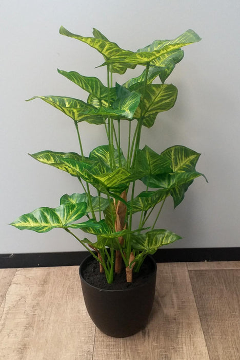 Kunstig Syngonium Plante I Potte 50 Cm Grøn