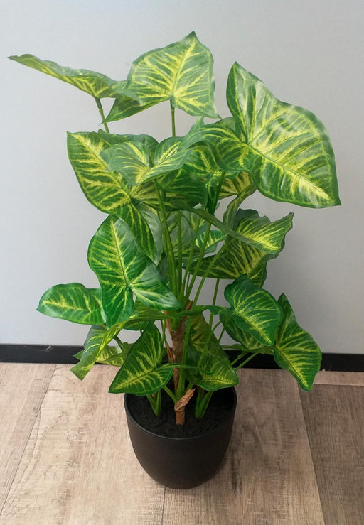 Kunstig Syngonium Plante I Potte 50 Cm Grøn