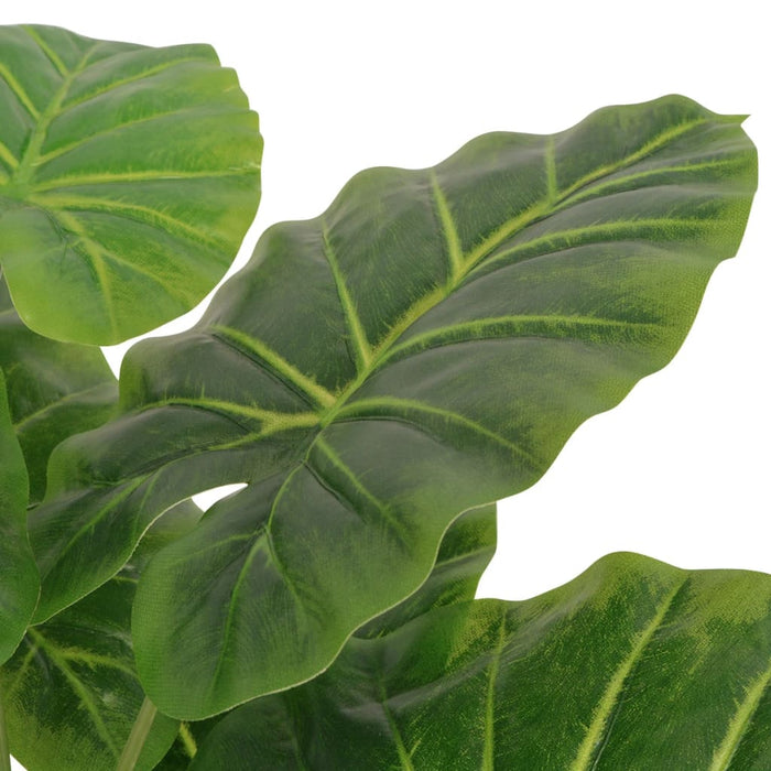 Kunstig Taro Plante Med Potte 45 Cm Grøn